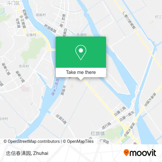忠信春满园 map