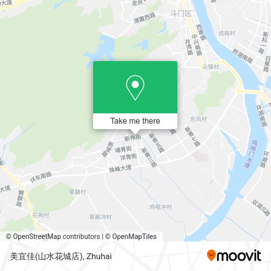 美宜佳(山水花城店) map