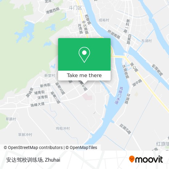 安达驾校训练场 map