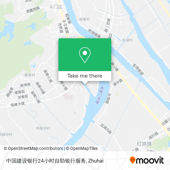 中国建设银行24小时自助银行服务 map