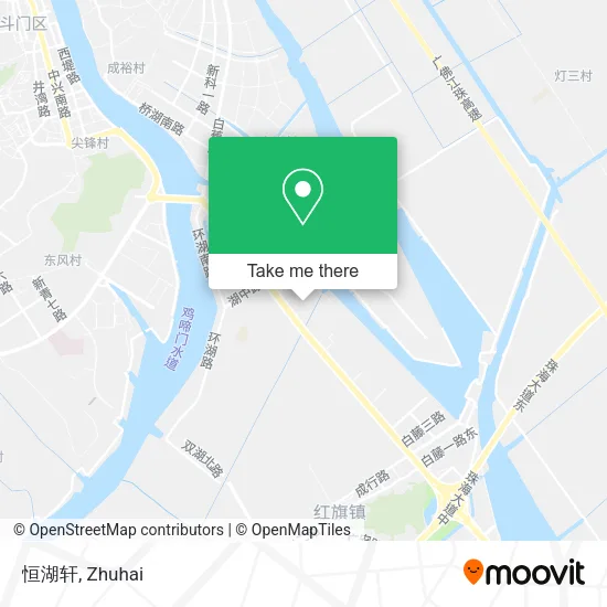 恒湖轩 map