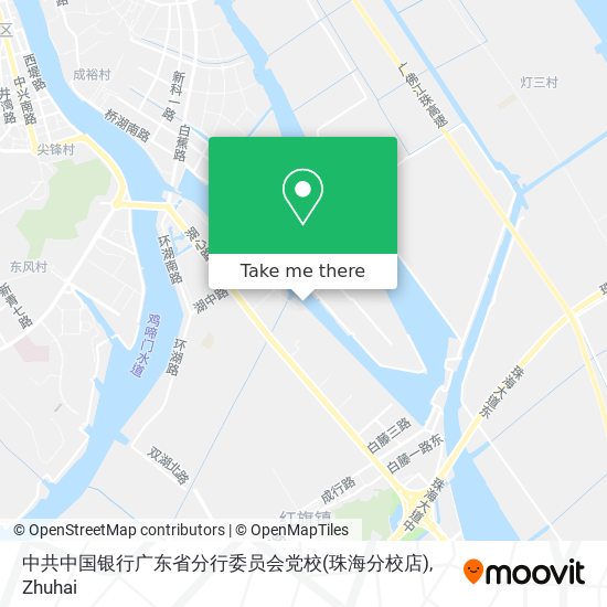 中共中国银行广东省分行委员会党校(珠海分校店) map