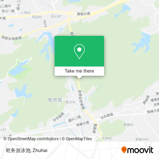 乾务游泳池 map