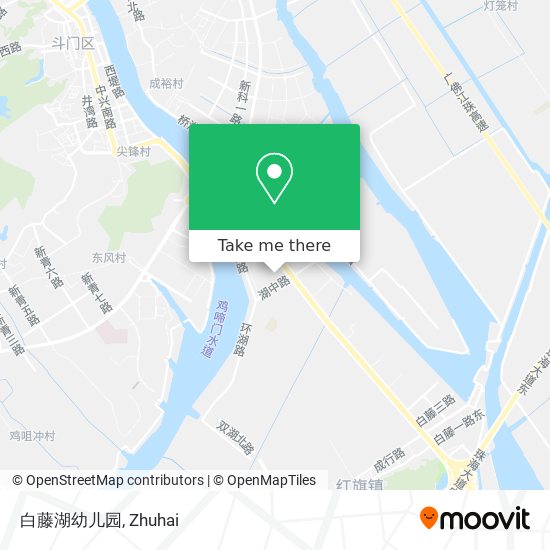 白藤湖幼儿园 map