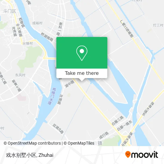 戏水别墅小区 map