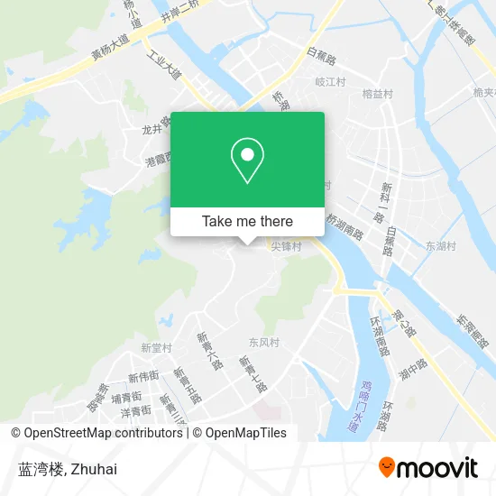 蓝湾楼 map