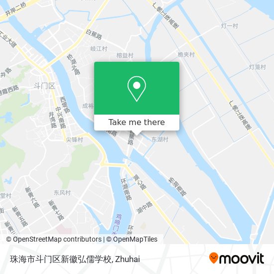 珠海市斗门区新徽弘儒学校 map