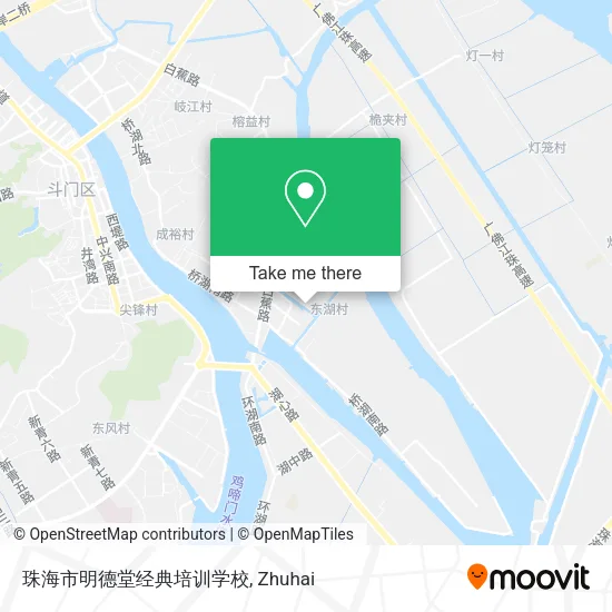 珠海市明德堂经典培训学校 map
