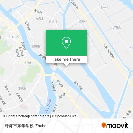 珠海市东华学校 map