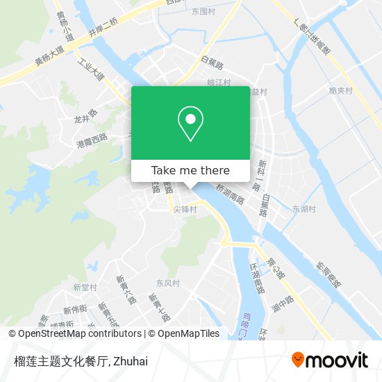 榴莲主题文化餐厅 map