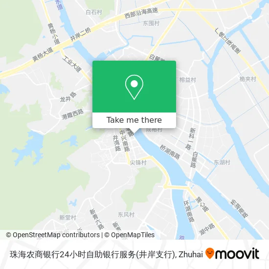 珠海农商银行24小时自助银行服务(井岸支行) map
