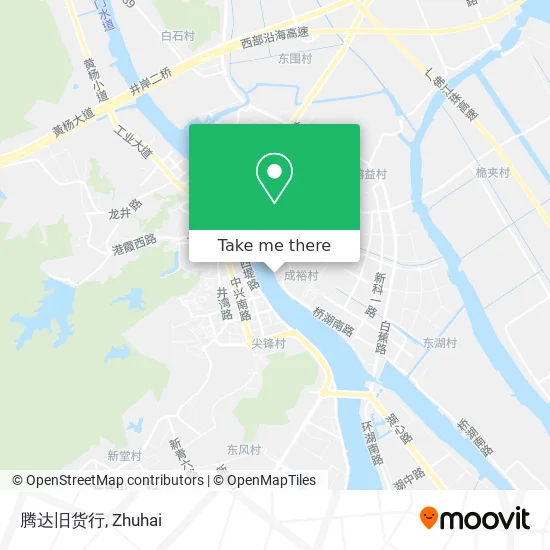 腾达旧货行 map