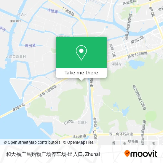 和大福广昌购物广场停车场-出入口 map
