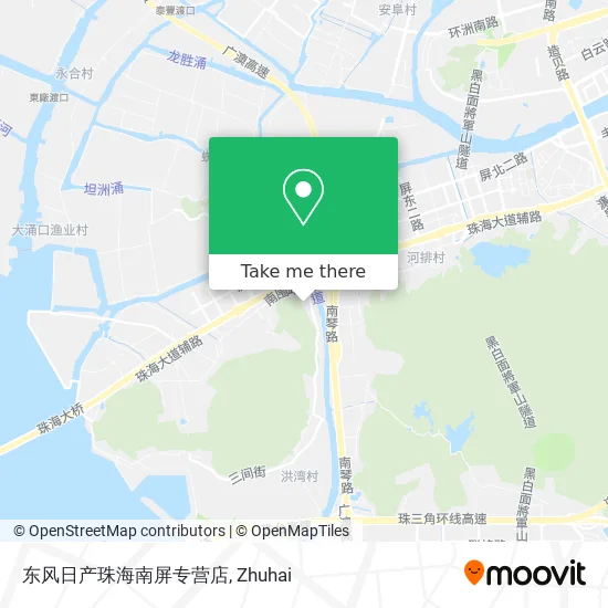 东风日产珠海南屏专营店 map