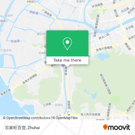百家旺百货 map