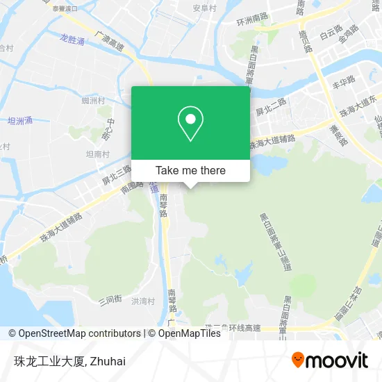 珠龙工业大厦 map