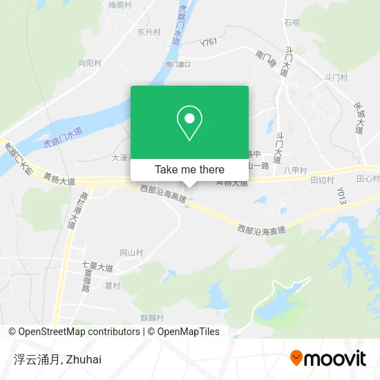 浮云涌月 map