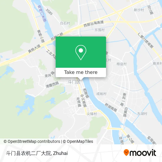 斗门县农机二厂大院 map