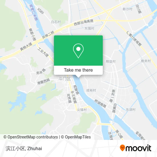 滨江小区 map