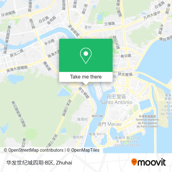 华发世纪城四期-B区 map