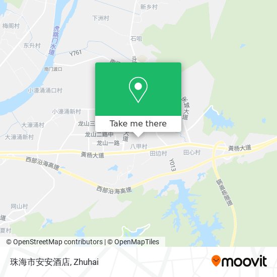 珠海市安安酒店 map