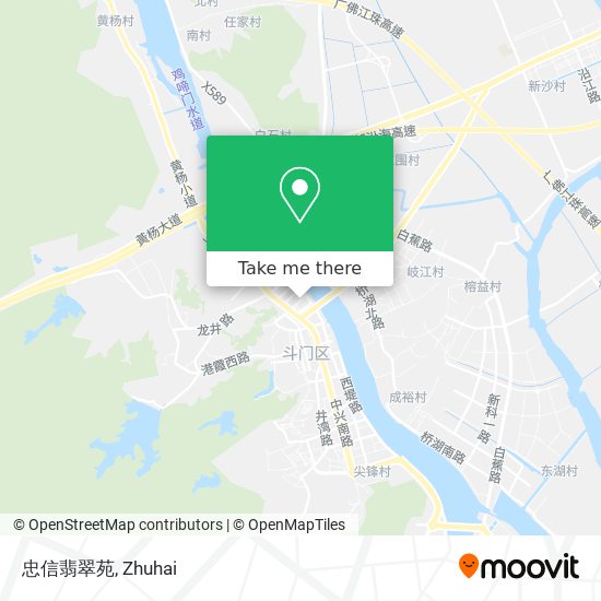 忠信翡翠苑 map