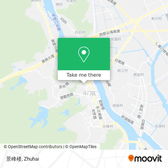 景峰楼 map