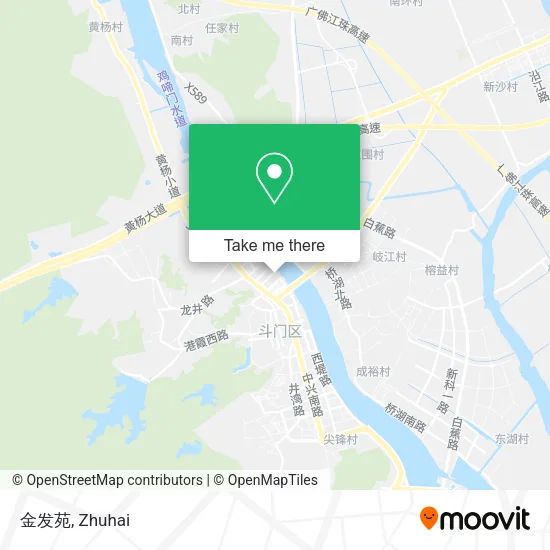 金发苑 map