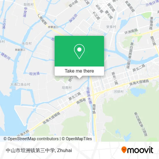 中山市坦洲镇第三中学 map