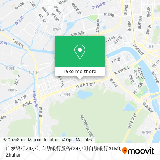 广发银行24小时自助银行服务(24小时自助银行ATM) map