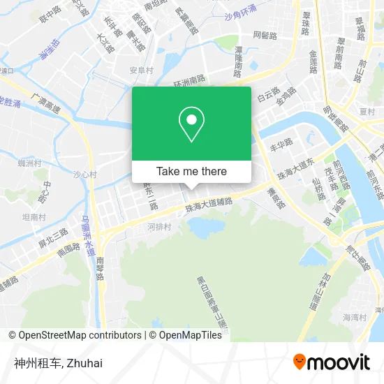 神州租车 map