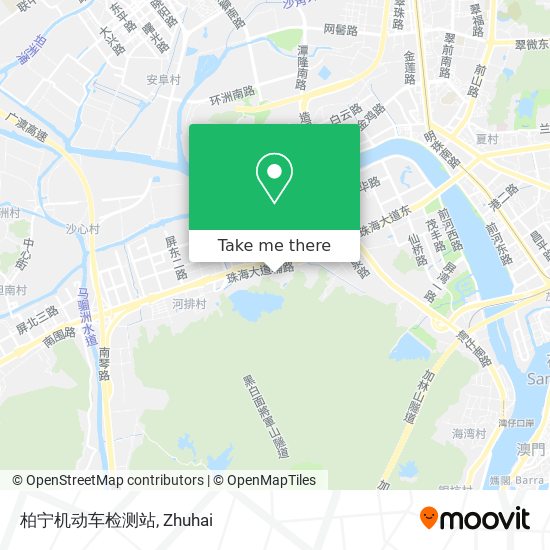 柏宁机动车检测站 map