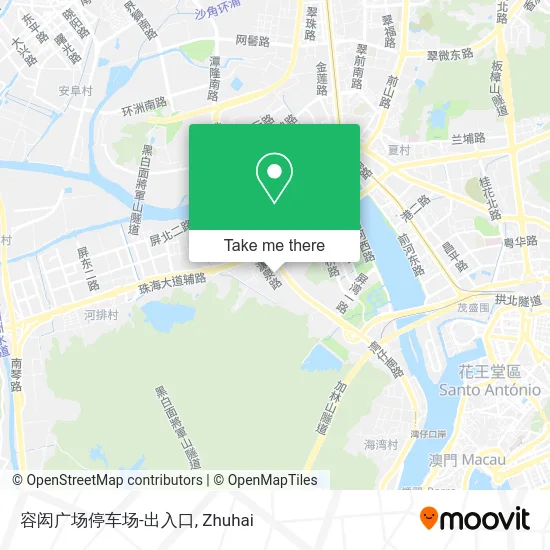 容闳广场停车场-出入口 map