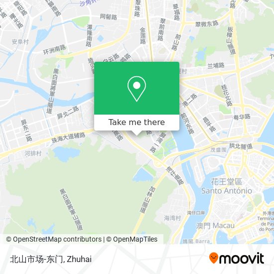 北山市场-东门 map