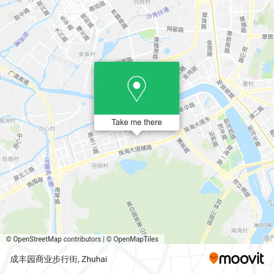 成丰园商业步行街 map