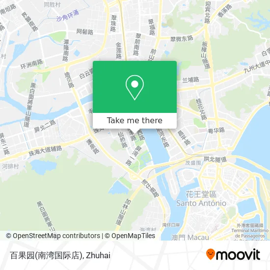 百果园(南湾国际店) map