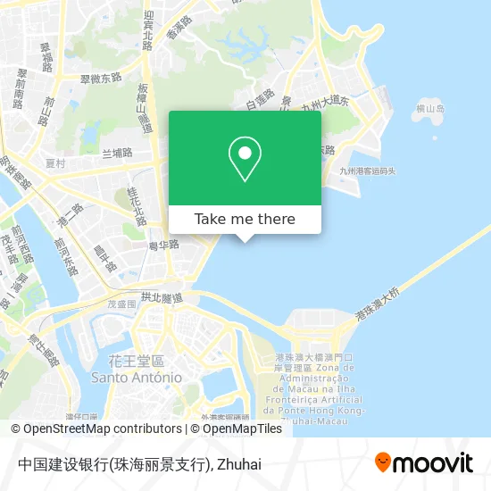 中国建设银行(珠海丽景支行) map