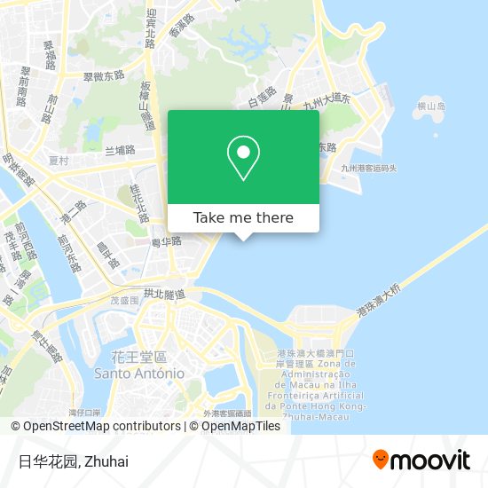 日华花园 map