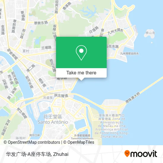 华发广场-A座停车场 map
