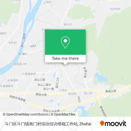 斗门区斗门镇南门村综治信访维稳工作站 map