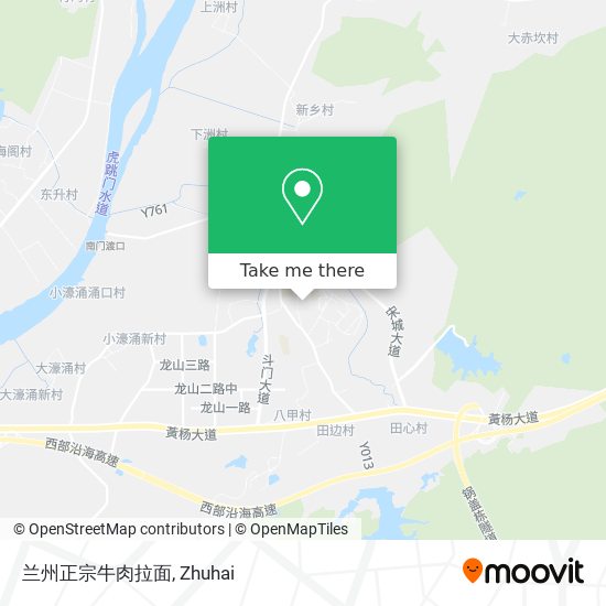 兰州正宗牛肉拉面 map