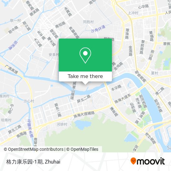 格力康乐园-1期 map
