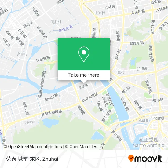 荣泰·城墅-东区 map