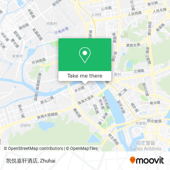 凯悦嘉轩酒店 map