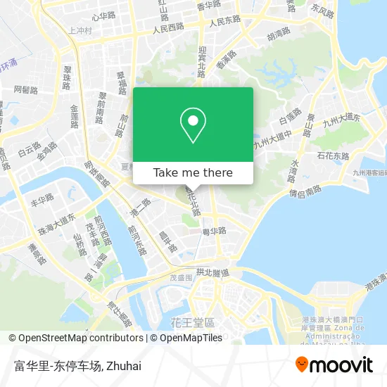 富华里-东停车场 map