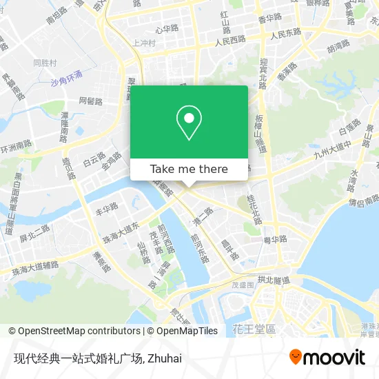 现代经典一站式婚礼广场 map