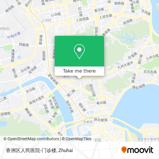 香洲区人民医院-门诊楼 map