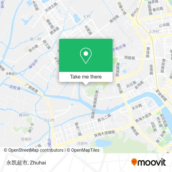 永凯超市 map