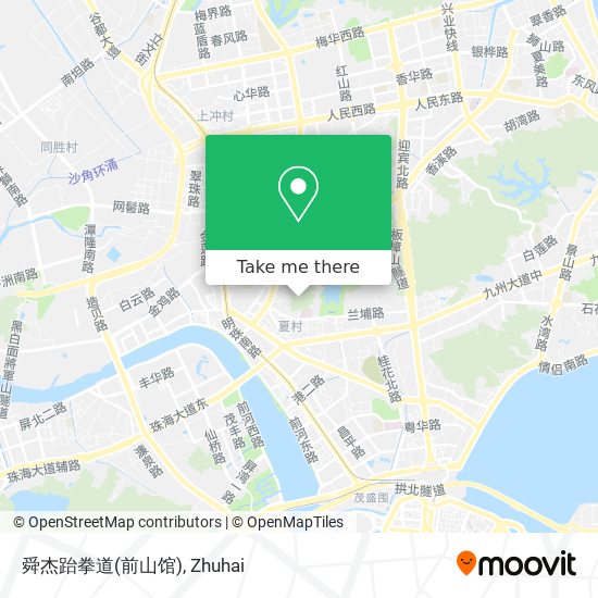 舜杰跆拳道(前山馆) map