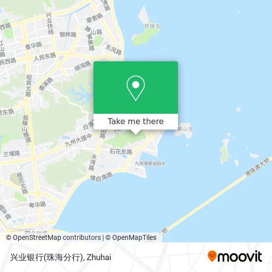 兴业银行(珠海分行) map